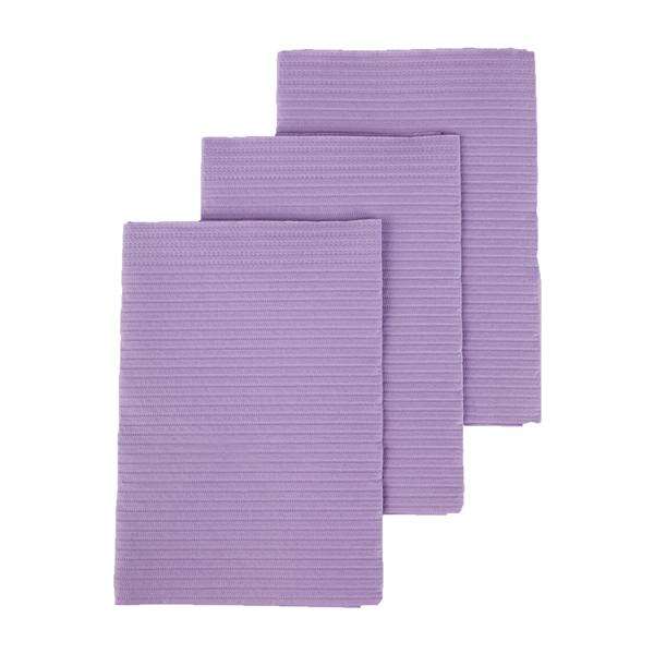 Towel Patient Dri-Gard Plus 13 in x 19 in Lavender 3 Ply Tissue / Poly 500/Ca